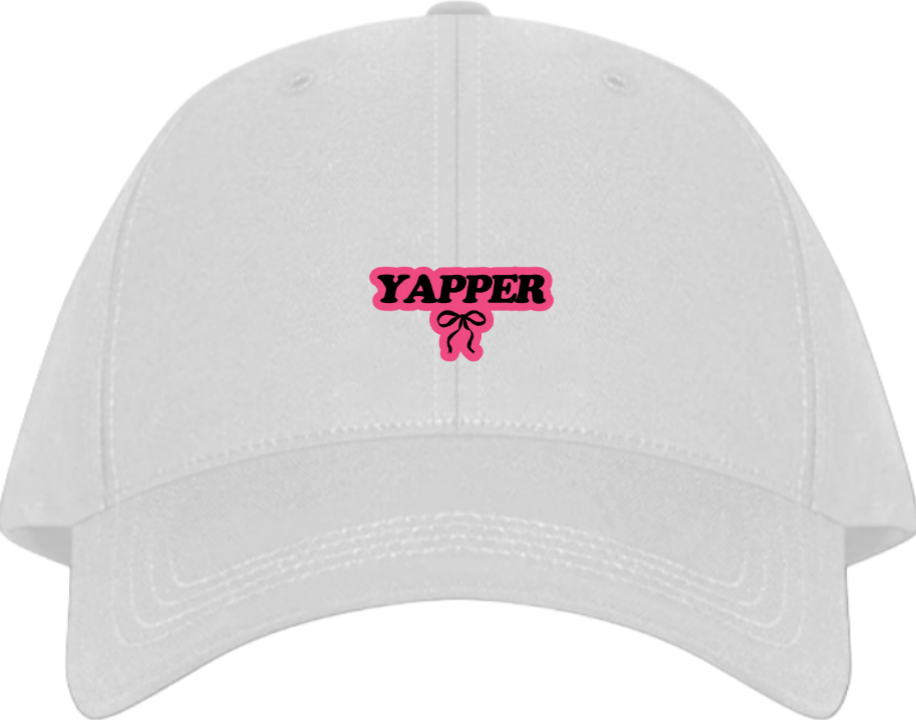 YAPPER Baseball cap White 211