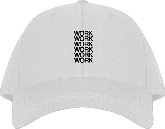 WORK Baseball cap White 212