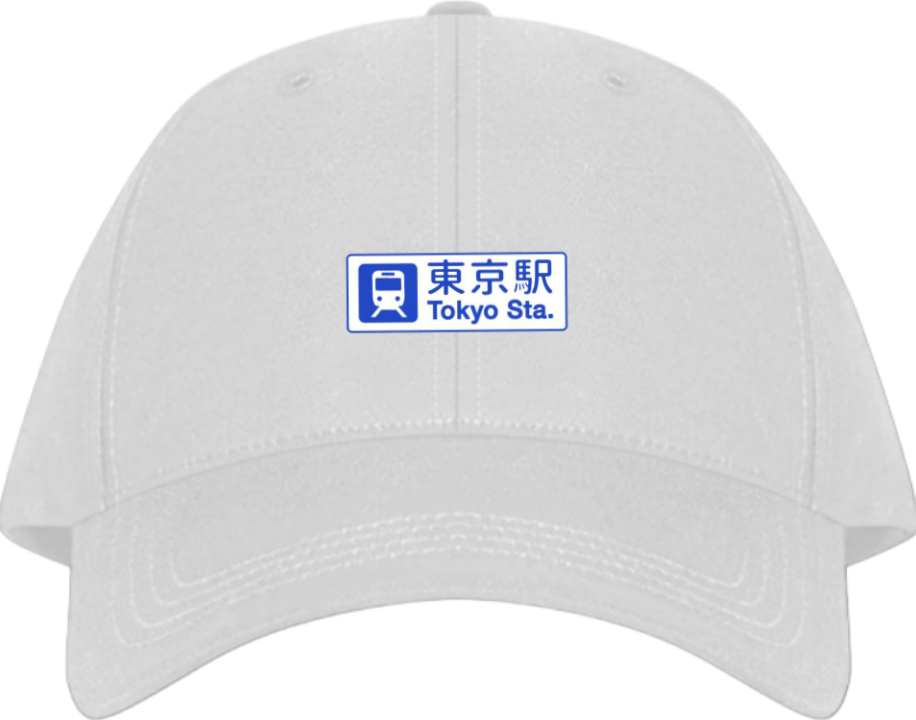 Tokyo Sta Baseball cap White 218