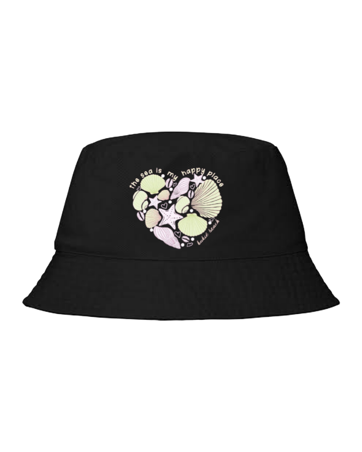 Summer Vibes Bucket hat Fishman hat cap Black 21
