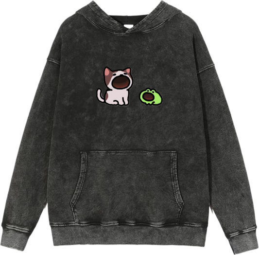 Frog Oversize Hoodie Washed 21