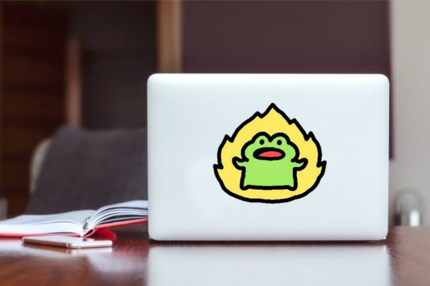 Frog Laptop Sticker 21