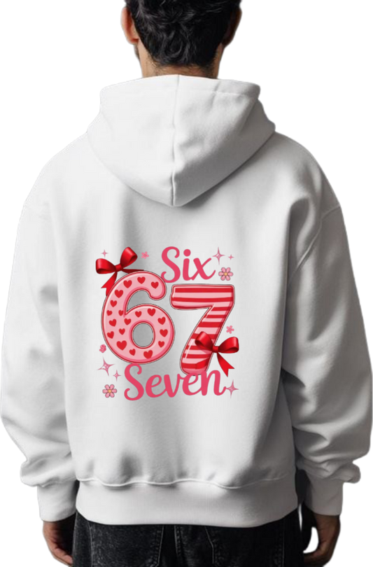 designs 67 Oversize Hoodie White Back 21