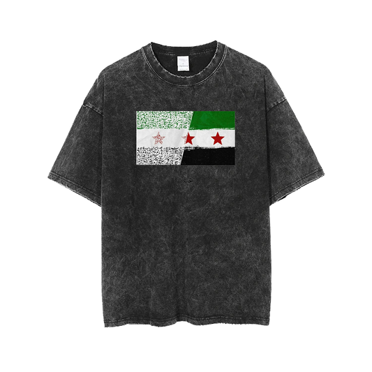 Syria t- shirt One Size Washed 21