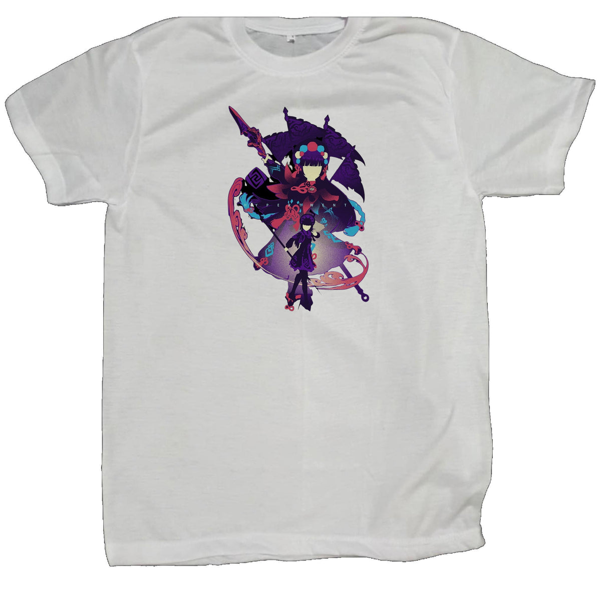 Genshin Impact t-shirt fit White 21
