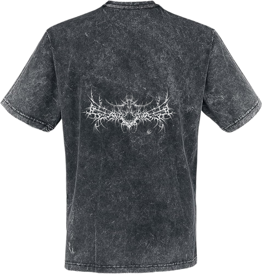Goth t- shirt Washed Back 21