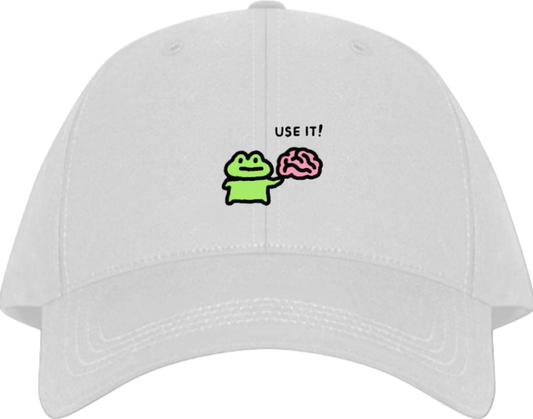 Frog Baseball cap White 21
