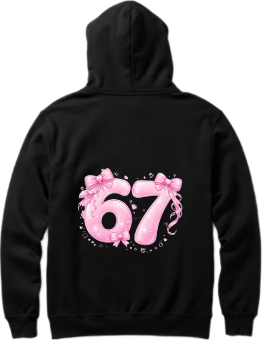 designs 67 Oversize Hoodie Black Back 21