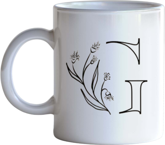 vector letter Mug G 21