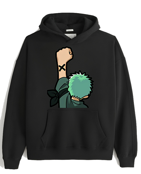 one piece One Size hoodie Black 21