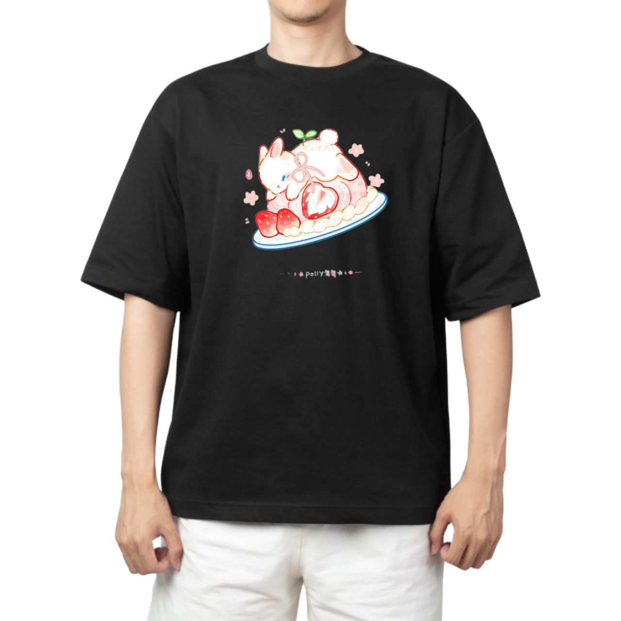bunny One Size t- shirt Black 21