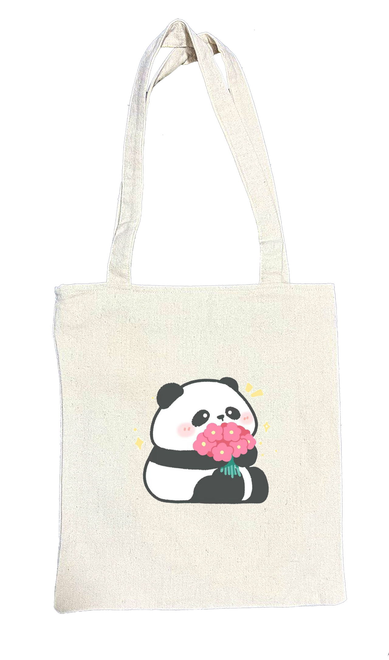 PANDA tote bag beige 21