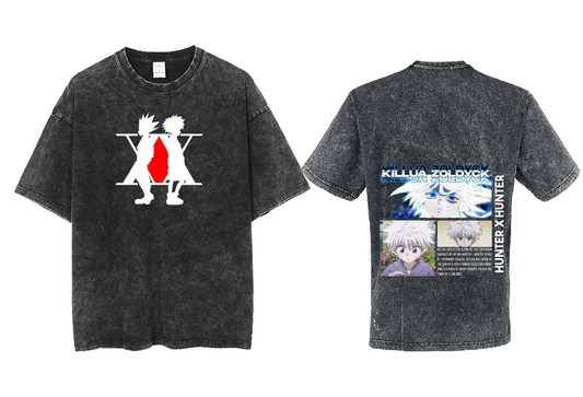 Hunter × Hunter t- shirt One Size Washed Back 21