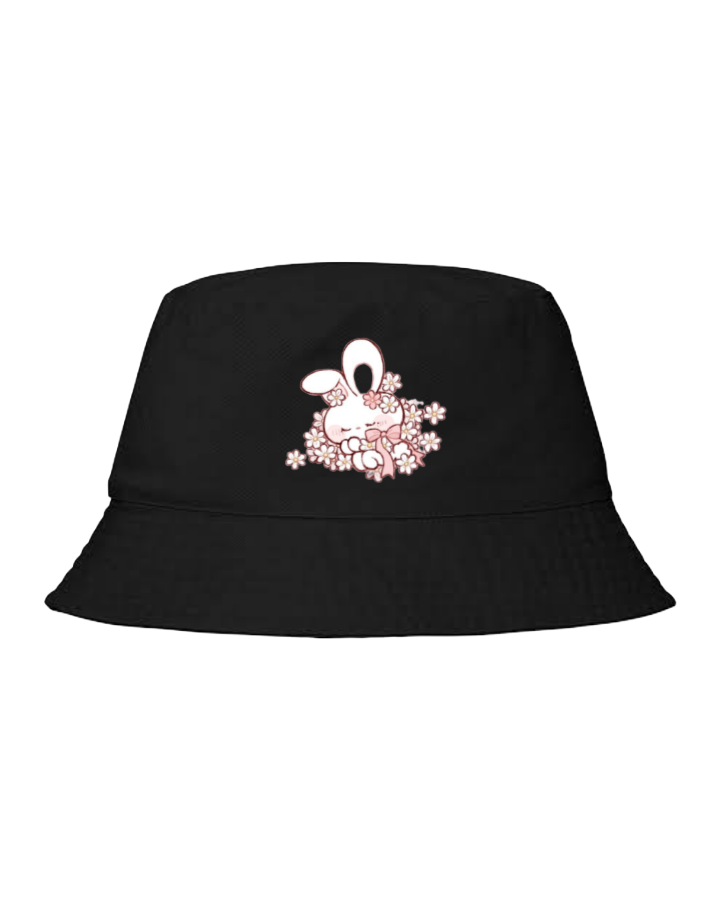 bunny Bucket hat Fishman hat cap Black 21