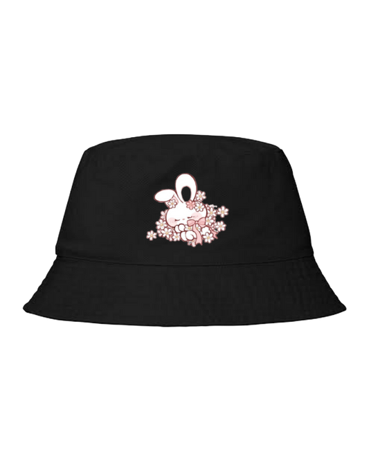 bunny Bucket hat Fishman hat cap Black 21