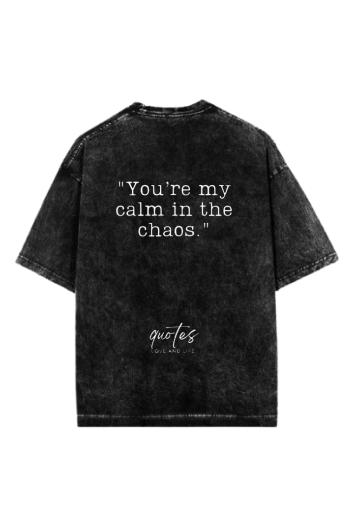 VaIentine coupIe One Size t- shirt Washed Back 21