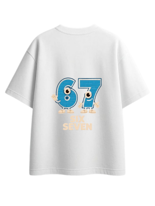 67 designs One Size t- shirt White Back 21