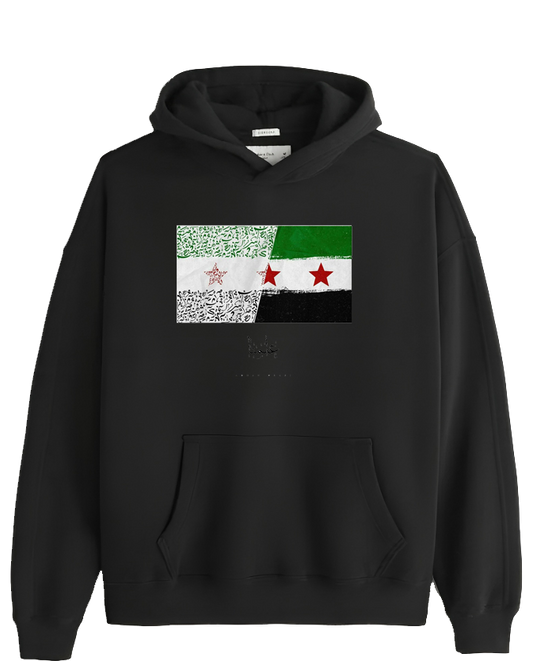 Syria One Size hoodie Black 21