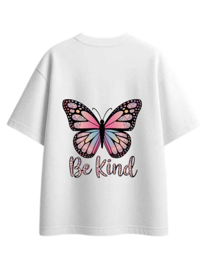 butterflies t- shirt White Back 21