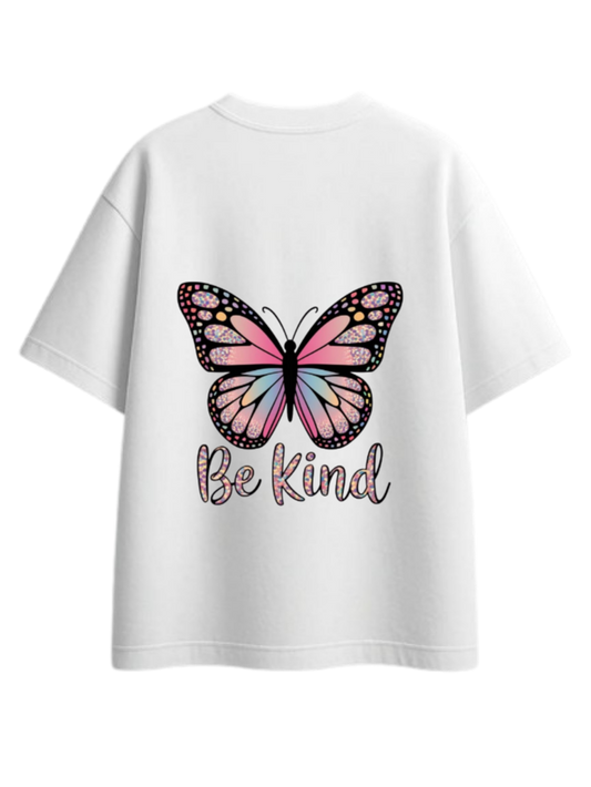 butterflies t- shirt White Back 21