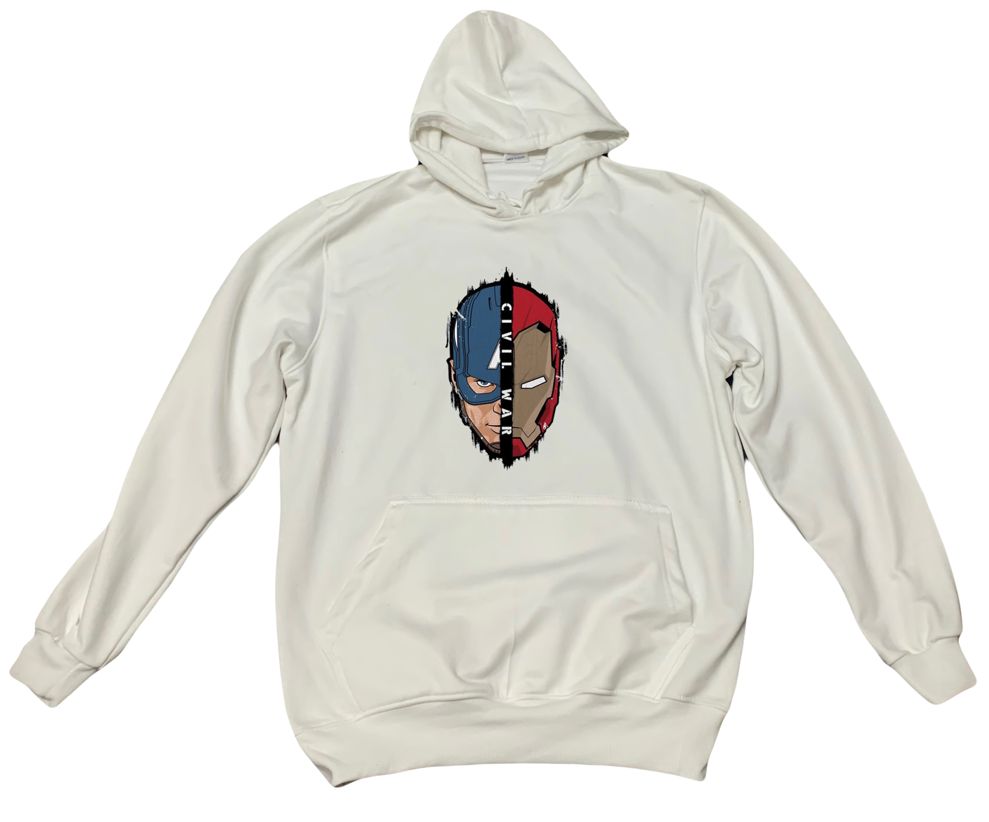 Marvel One Size hoodie White 21
