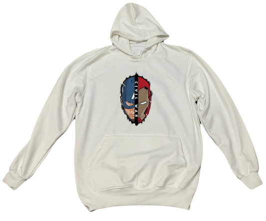 Marvel One Size hoodie White 21