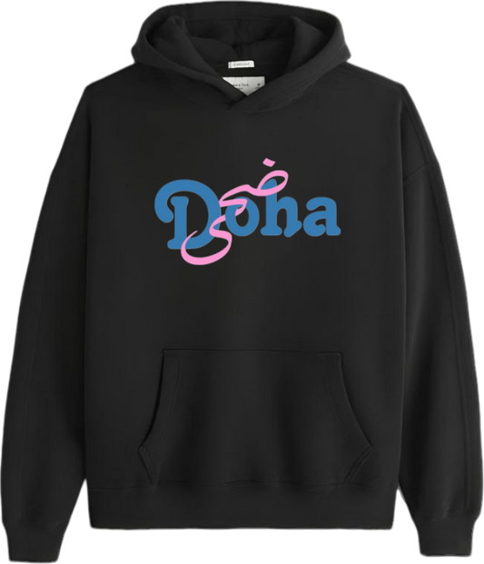 names One Size hoodie Black Doha 21