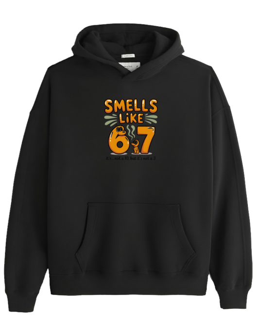designs 67 Oversize Hoodie Black 21