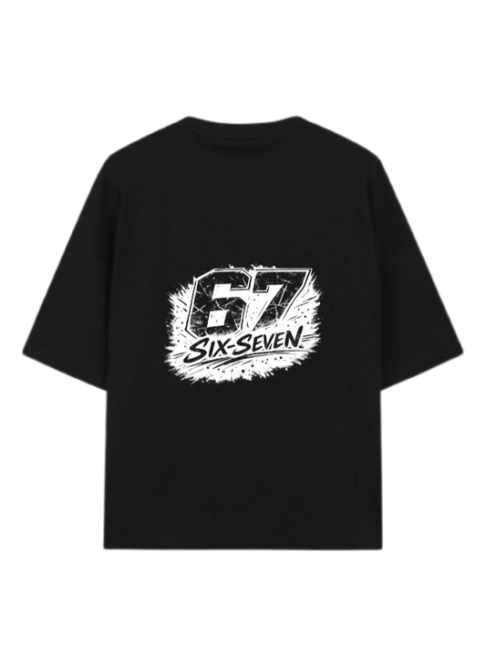 67 designs One Size t- shirt Black Back 20