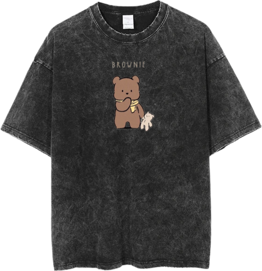 bear t- shirt Washed 21