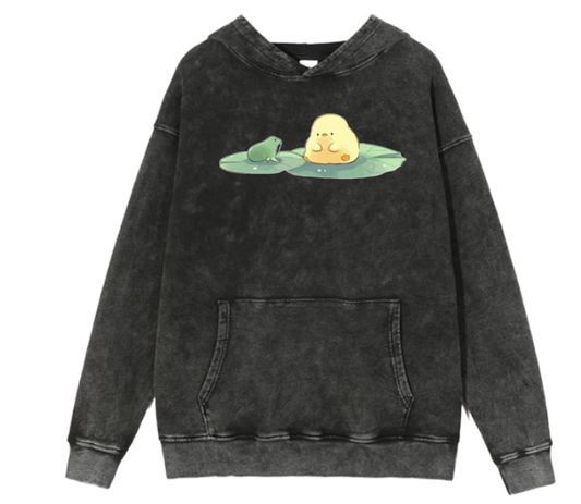 duck Oversize Hoodie Washed 21