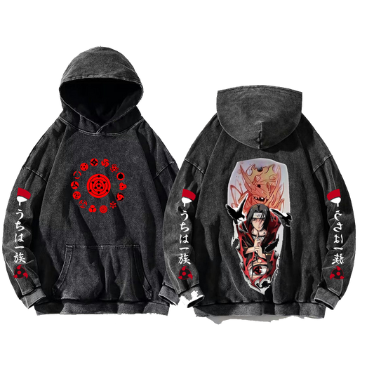 Naruto Shippuden One Size hoodie Washed Back 21