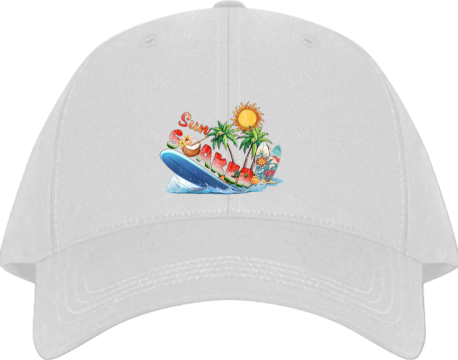 Summer Vibes Baseball cap White 21