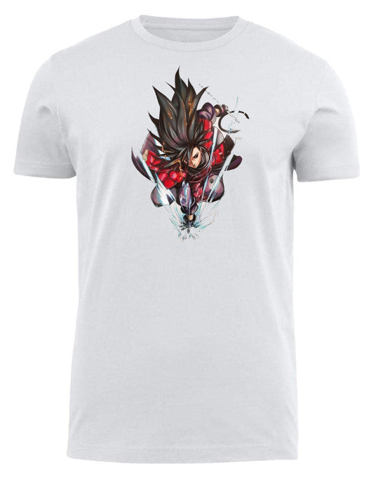 Naruto Shippuden t- shirt fat White 21