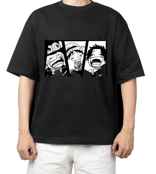 one piece t- shirt One Size Black 20