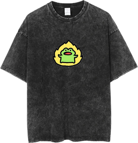Frog One Size t- shirt Washed 21