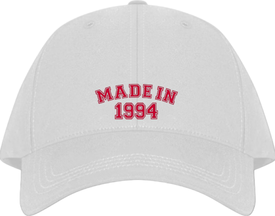 age Baseball cap White 1994