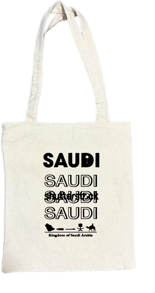 SaudIa Arabia saudi tote bag Beige 1