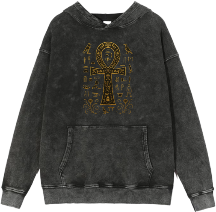 Egypt Over Size hoodie Washed 21