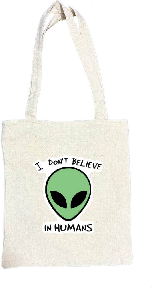 aliens tote bag Beige 21