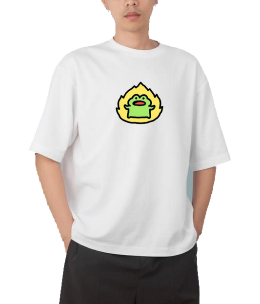 Frog One Size t- shirt White 21