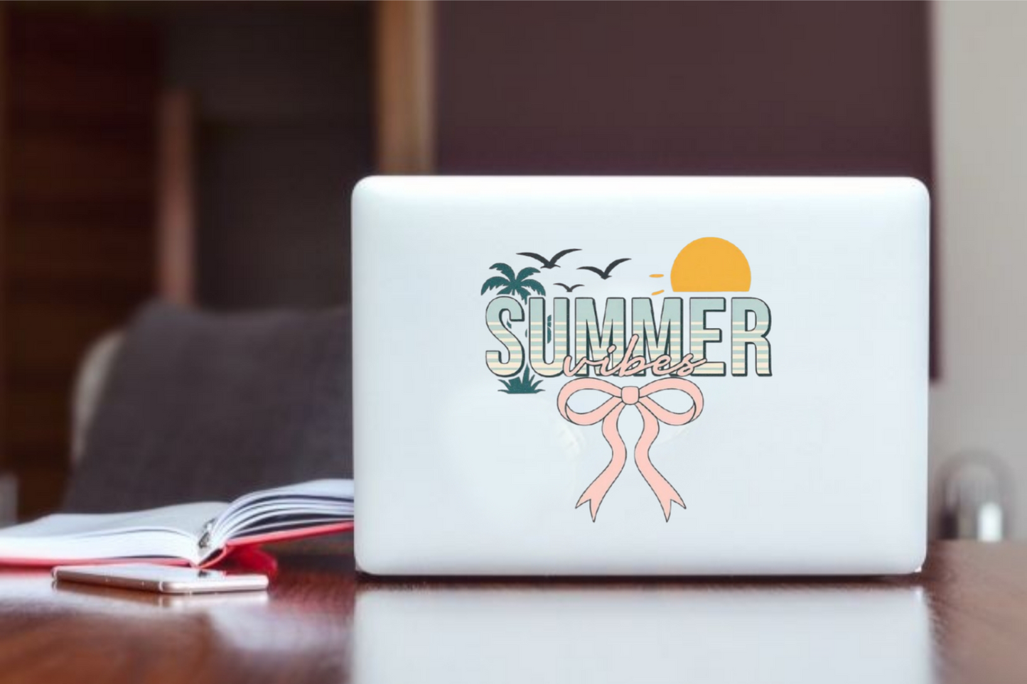 Summer Vibes Laptop Sticker 21
