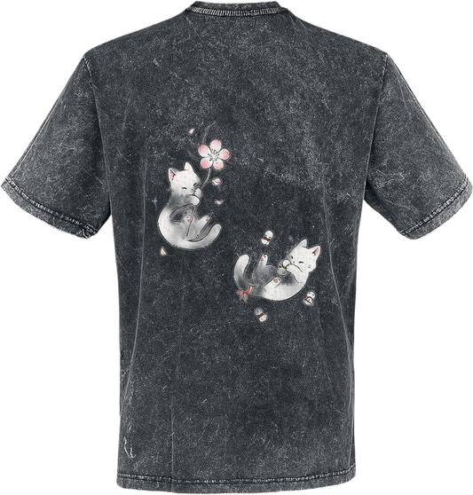 Kittens t- shirt One Size Washed Back 21
