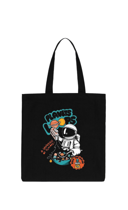 aliens tote bag Black 31