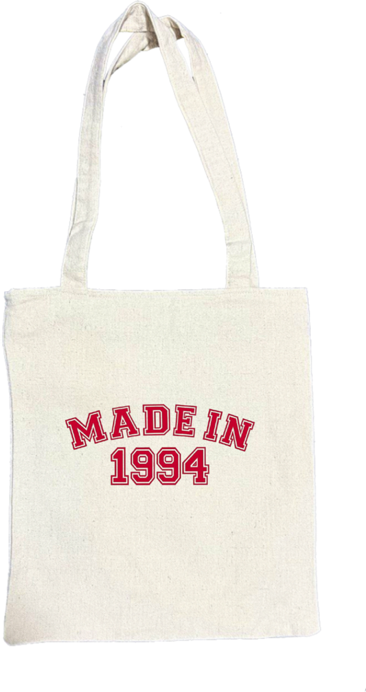 age tote bag Beige 1994