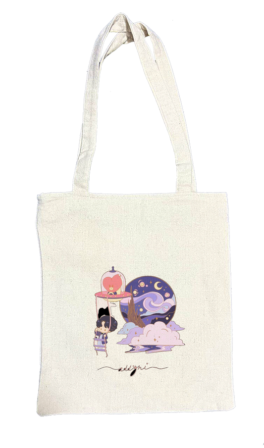 BTS tote bag beige 21