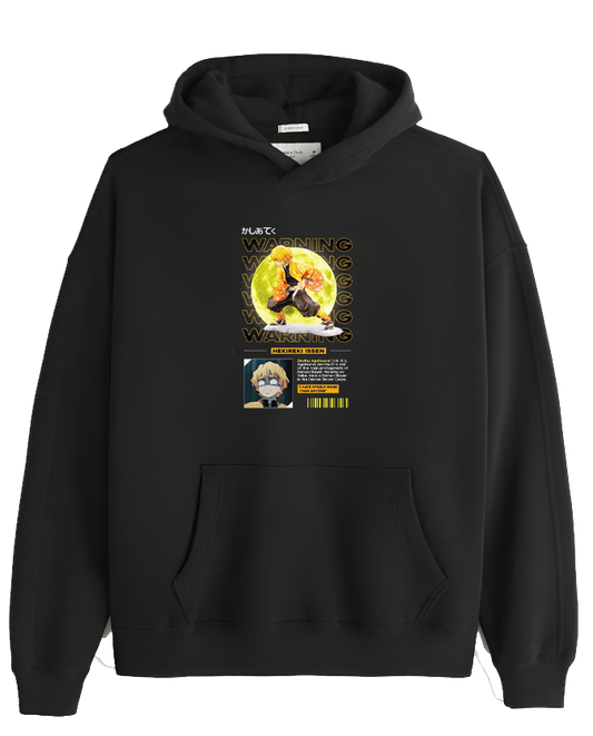 Anime Demon slayer nezuko tanjiro Oversize Hoodie Black 74