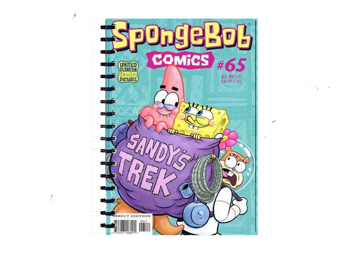 Sandy Cheeks Notebook A5 21