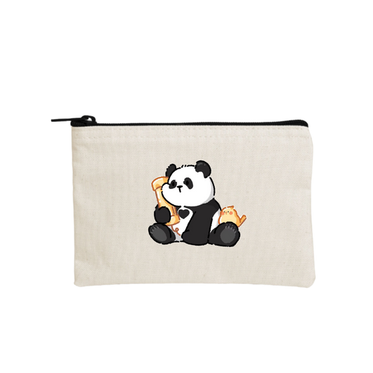 PANDA wallet pencil case Beige 21