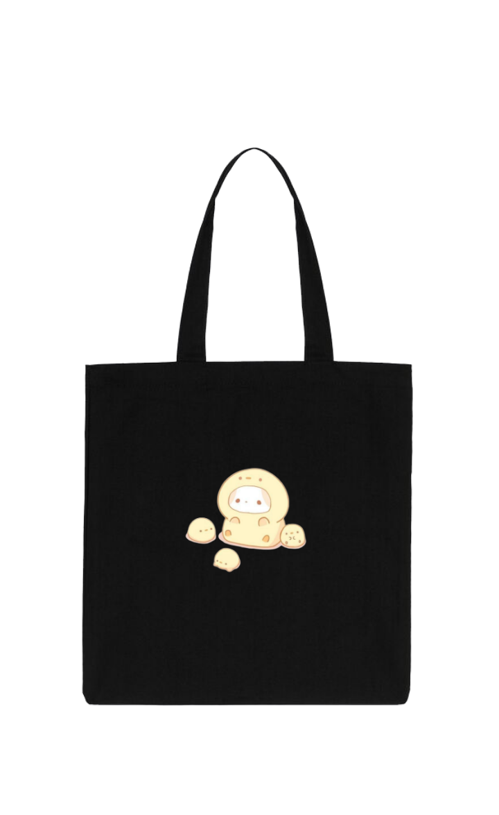 duck tote bag Black 21
